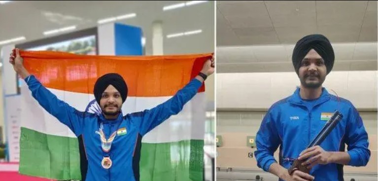 Sarabjot Singh (10M Air Rifle Pistol) Biography